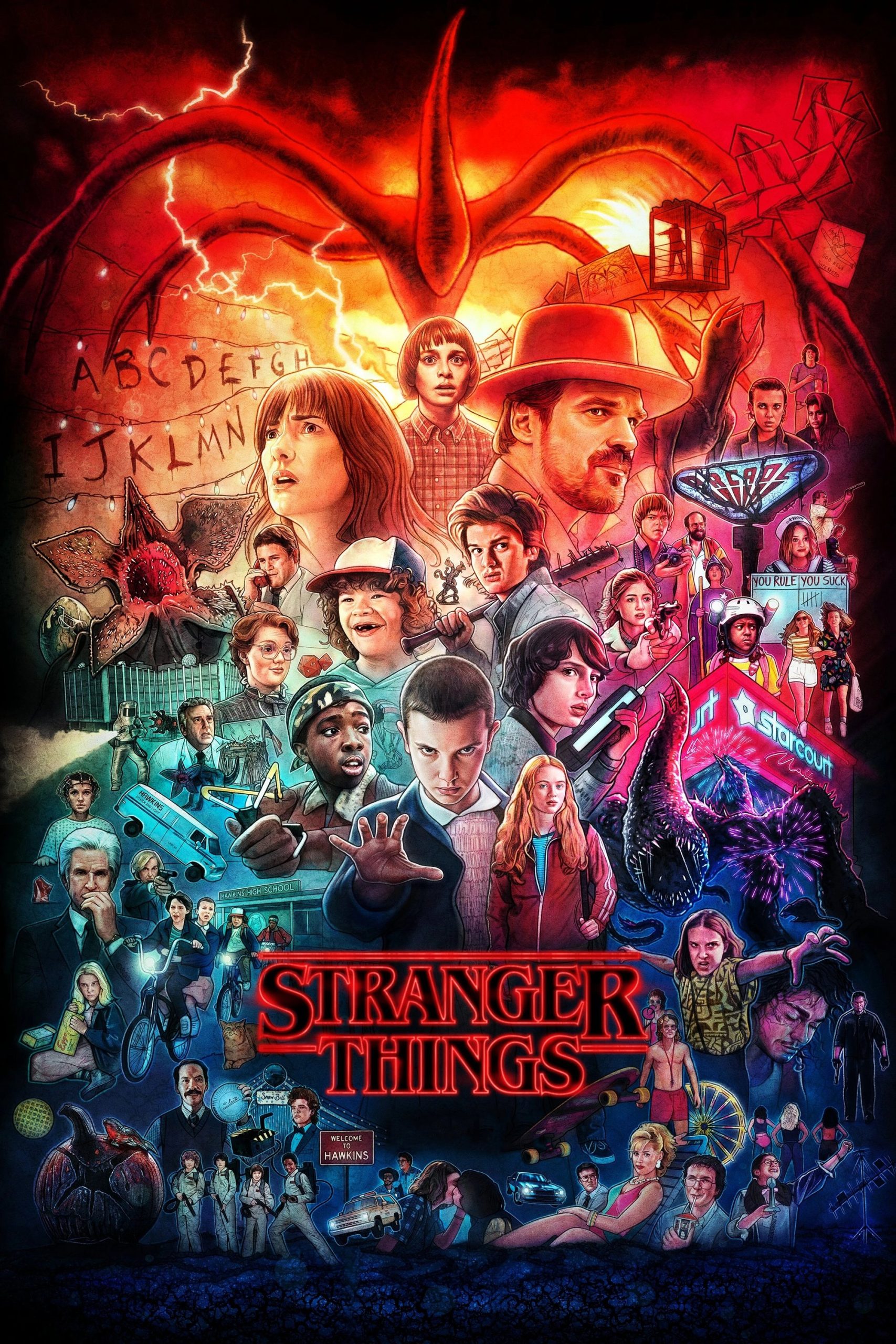 Stranger Things Season 1-4 (2022) สเตรนเจอร์ ธิงส์ ซีซั่น 1-4